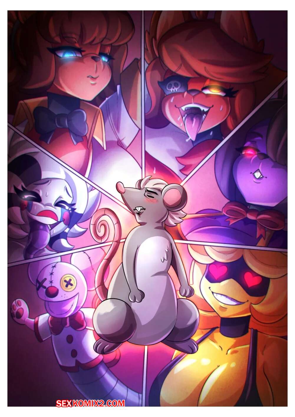 aroused furry beauties hungry eyes