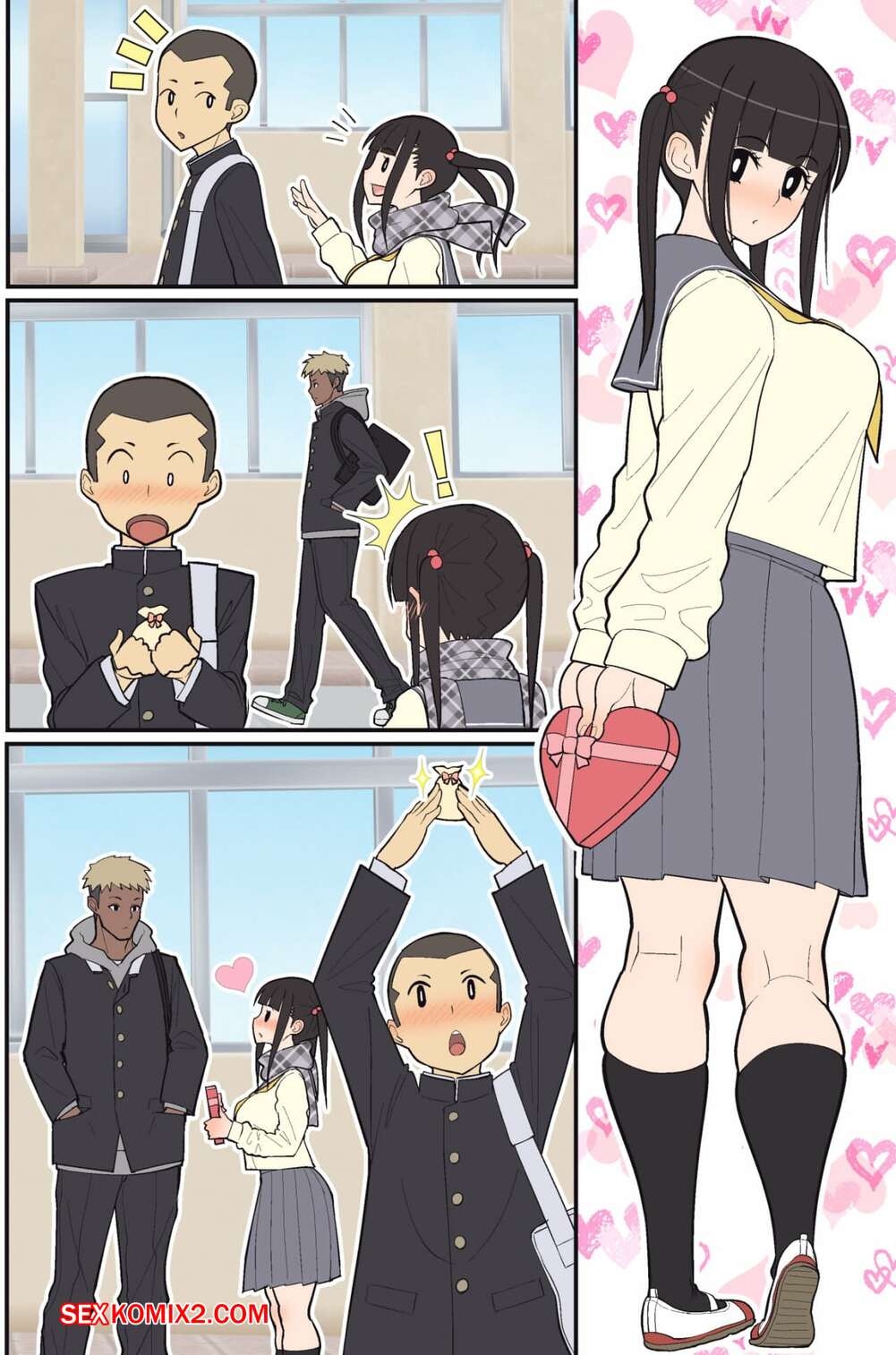 A tender embrace after passion